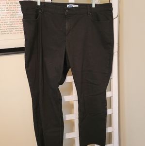 LIKE NEW Black Denim High Rise Jeans